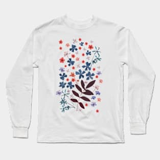 Pressed flowers Long Sleeve T-Shirt